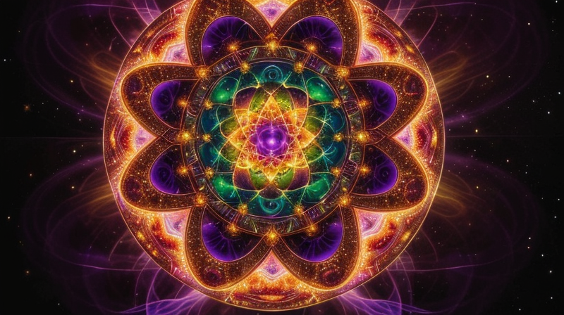 Mystical dimensional symbols