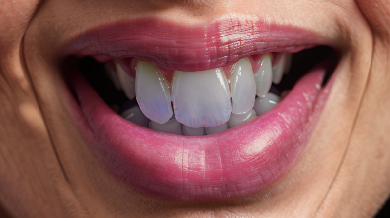 detalle de dientes simbolismo