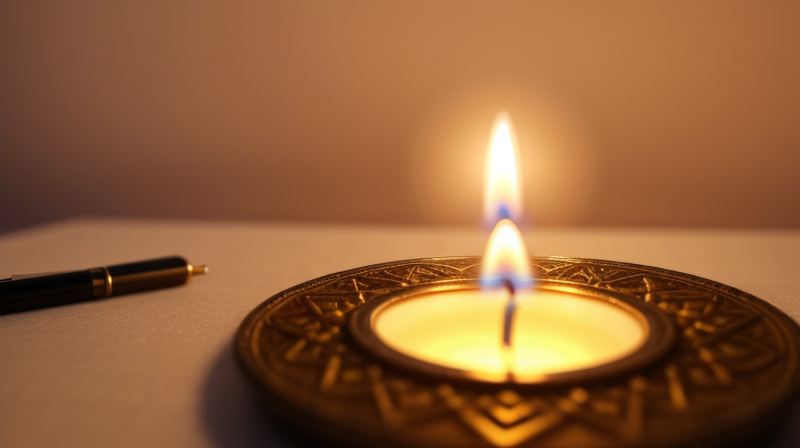 Dream journal and meditation practice